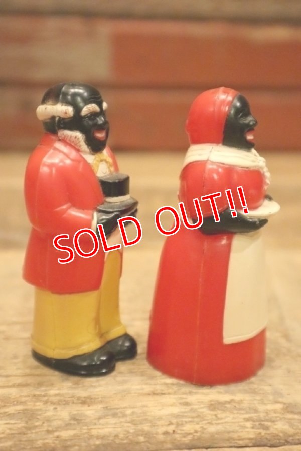 画像4: ct-240418-41 Aunt Jemima & Uncle Mose / 1950's Salt and Pepper Shakers