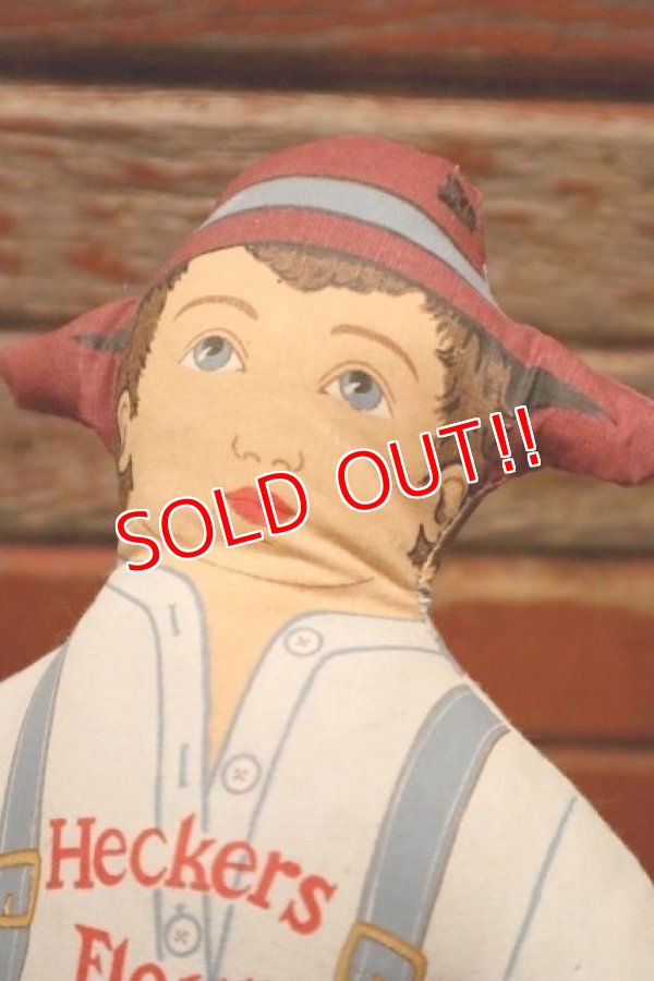 画像2: ct-240418-53 Heckers Flour / 1960's-1970's Advertising Pillow Doll