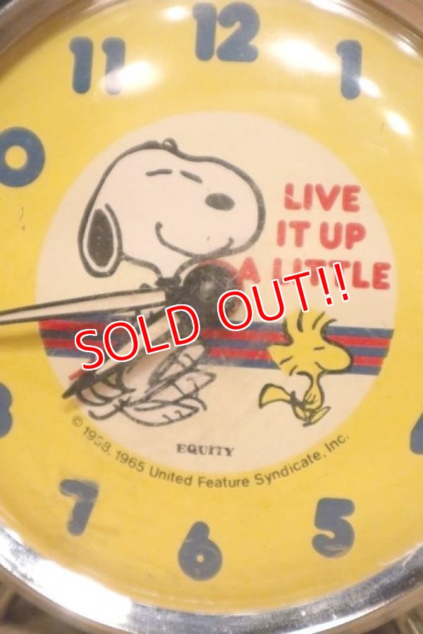 画像2: ct-240321-07 Snoopy / EQUITY 1970's-1980's Alarm Clock
