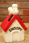 画像3: ct-240321-05 Snoopy / Determined 1970's Coin Bank "Snoopy House"