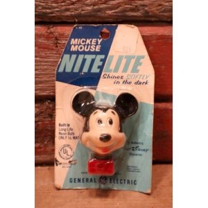 画像: ct-240418-36 Mickey Mouse / GENERAL ELECTRIC 1950s-1960's NITE LIGHT