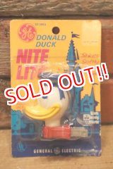 画像: ct-240418-37 Donald Duck / GENERAL ELECTRIC 1970's NITE LIGHT