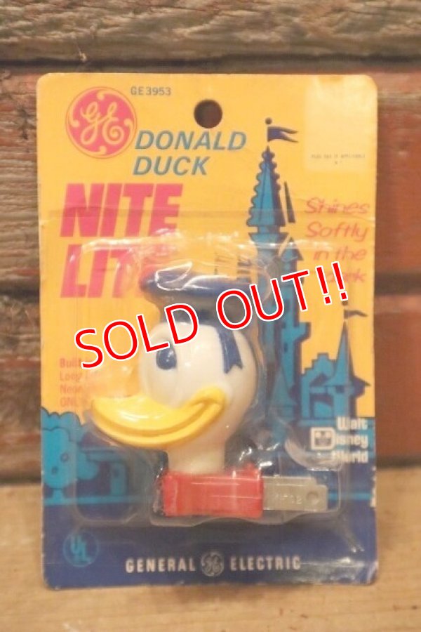 画像1: ct-240418-37 Donald Duck / GENERAL ELECTRIC 1970's NITE LIGHT