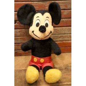 画像: ct-240418-76 Mickey Mouse / 1970's Plush Doll