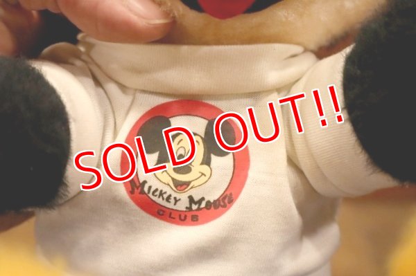 画像4: ct-240418-33 Mickey Mouse / 1970's Mickey Mouse Club Plush Doll