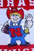 画像2: dp-230518-15 University of Nebraska / 1990's NEBRASKA CORNHUSKERS Nylon Flag