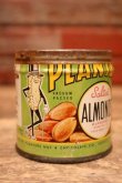 画像1: dp-240321-12 PLANTERS / MR.PEANUT 1940's Salted ALMONDS Can