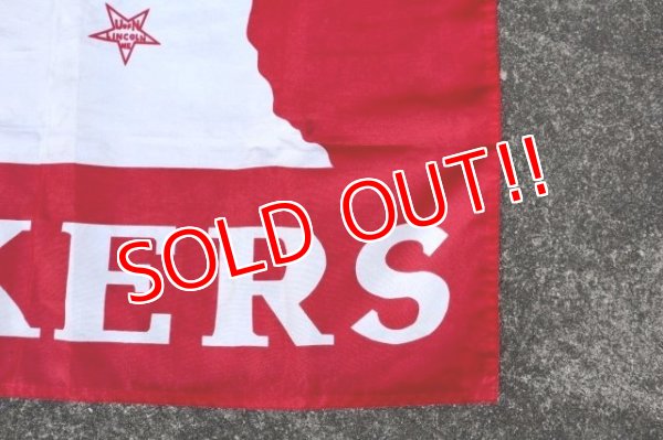 画像10: dp-230518-15 University of Nebraska / 1990's NEBRASKA CORNHUSKERS Nylon Flag