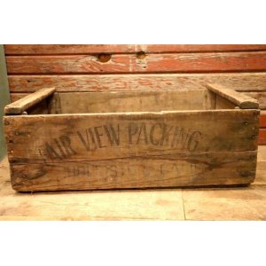 画像: dp-211210-24 FAIR VIEW PACKING CO. / Vintage Wood Box