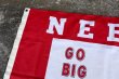 画像3: dp-230518-15 University of Nebraska / 1990's NEBRASKA CORNHUSKERS Nylon Flag