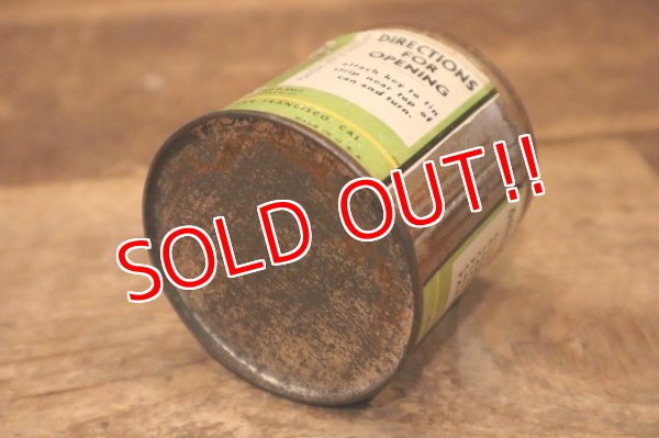 画像7: dp-240321-12 PLANTERS / MR.PEANUT 1940's Salted ALMONDS Can