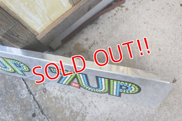 画像7: dp-240418-02 7UP / 1970's-1980's Metal Sign