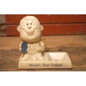 画像: ct-220901-15 R & W BERRIES 1970's Message Doll "World's Best Father"