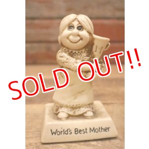 画像: ct-220901-15 RUSS BERRIE 1970's Message Doll "World's Best Mother"