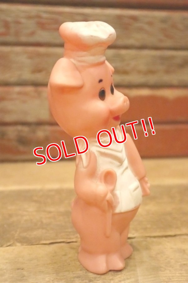画像5: ct-240418-08 DREAMLAND 1962 Chef Pig Squeaky Doll