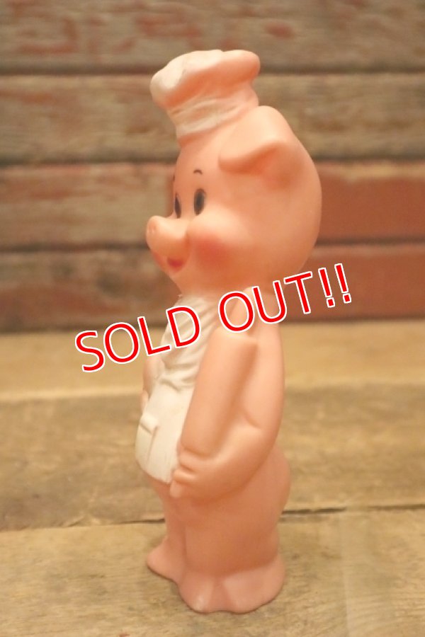 画像4: ct-240418-08 DREAMLAND 1962 Chef Pig Squeaky Doll