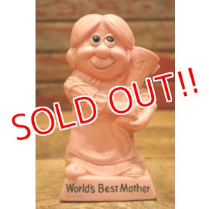画像: ct-220901-15 R & W BERRIES 1970's Message Doll "World's Best Mother"