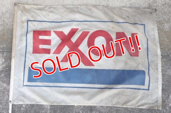 画像1: dp-240418-25 Exxon / 1980's〜 Nylon Flag