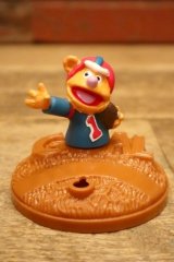 画像: nt-240504-01 Fozzie / Dairy Queen 1995 Finger Puppet & Cap