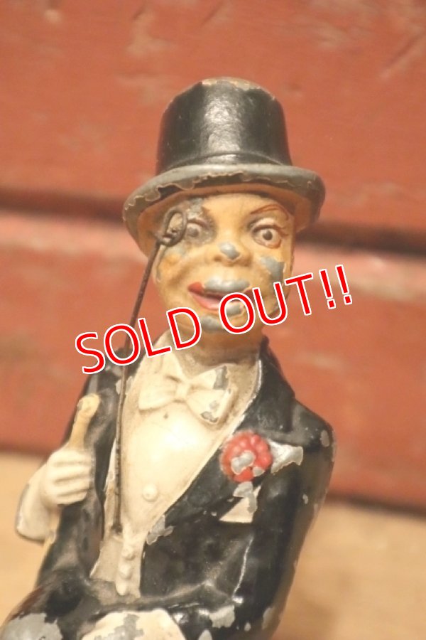 画像2: ct-240418-71 Charlie McCarthy / 1940's Cast Iron Figure
