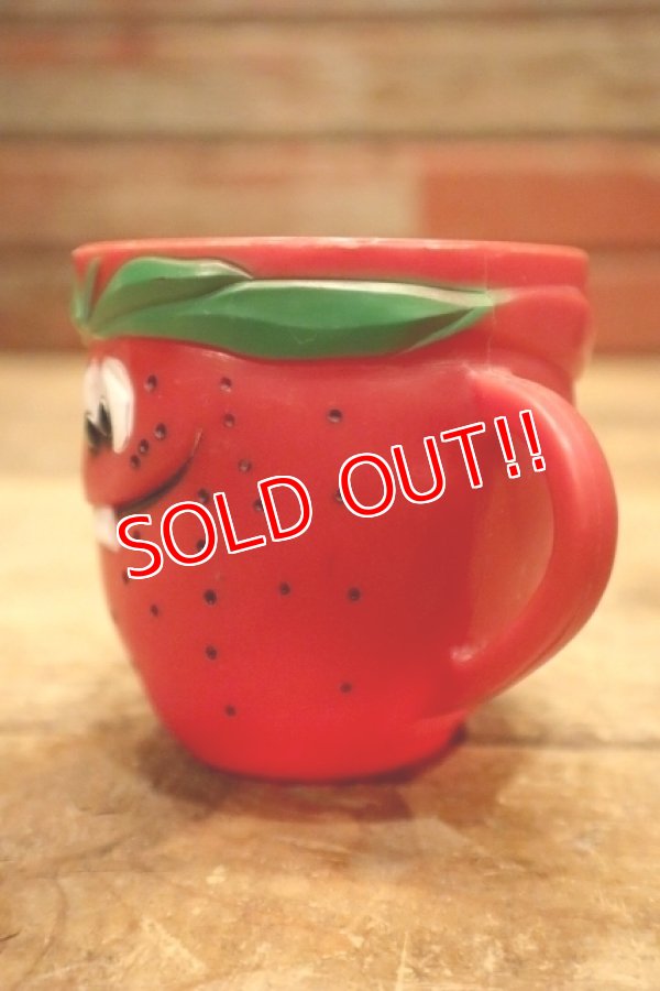 画像4: ct-230503-14 Pillsbury / 1970's Funny Face Plastic Mug "Freckle Face Strawberry
