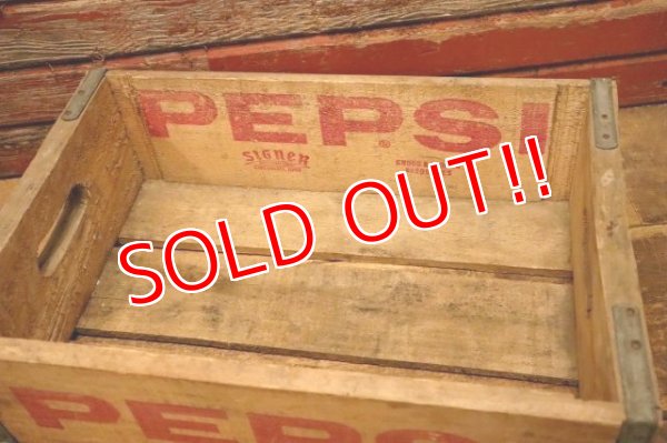 画像7: nt-240505-03 PEPSI / Vintage Wood Box