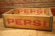 画像1: nt-240505-03 PEPSI / Vintage Wood Box