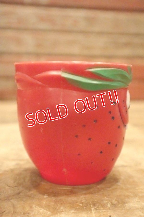 画像3: ct-230503-14 Pillsbury / 1970's Funny Face Plastic Mug "Freckle Face Strawberry