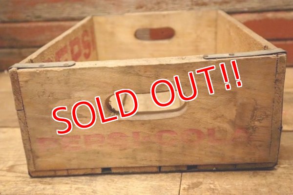 画像5: nt-240505-03 PEPSI / Vintage Wood Box