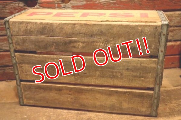 画像9: nt-240505-03 PEPSI / Vintage Wood Box