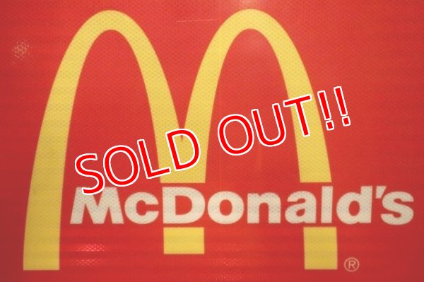 画像2: dp-240508-03 McDonald's / 24 HOURS Road Side Sign
