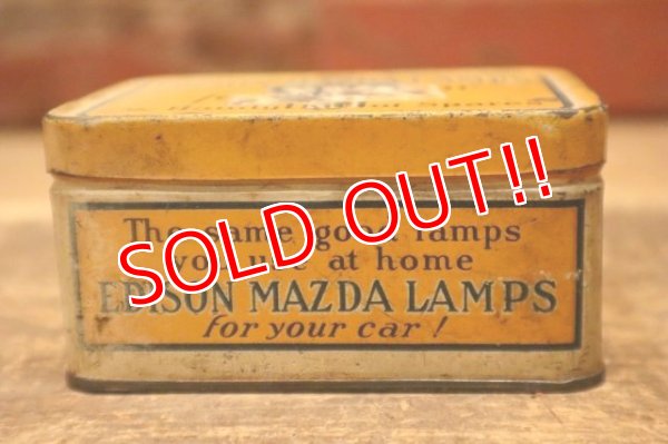 画像6: dp-240508-105 EDISON MAZDA LAMPS (GE) / 1930's The Handy Kit of Spares Tin Box