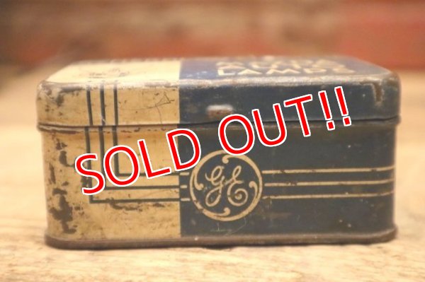 画像3: dp-240508-104 GENERAL ELECTRIC / 1930's-1940's MAZDA AUTO LAMP Tin Box