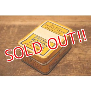 画像: dp-240508-106 EDISON MAZDA LAMPS (GE) / 1930's For your PROTECTION always carry Tin Box