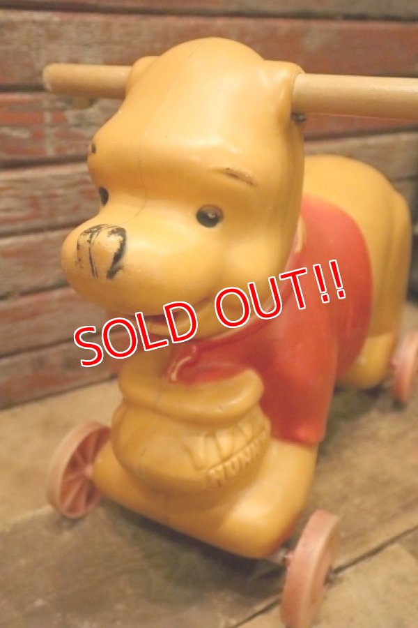 画像2: ct-240418-20 Winnie the Pooh / MARX 1970's Ride on Toy