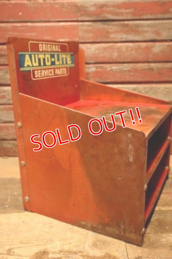 画像7: dp-240508-84 AUTO-LITE / SERVICE PARTS 1950's-1960's Metal Display Rack