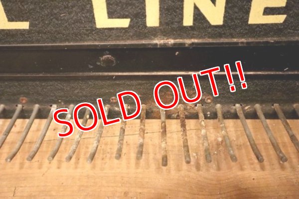 画像6: dp-240508-87 WEATHERHEAD FUEL LINES / 1950's Metal Hook Display