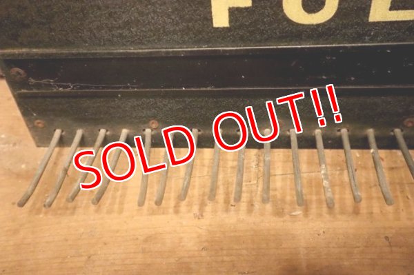 画像5: dp-240508-87 WEATHERHEAD FUEL LINES / 1950's Metal Hook Display