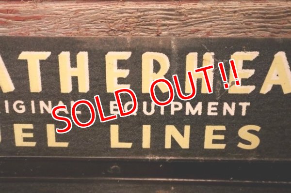 画像3: dp-240508-87 WEATHERHEAD FUEL LINES / 1950's Metal Hook Display