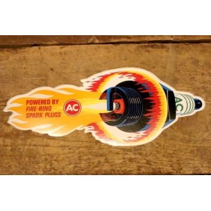 画像: dp-240508-124 ※大量入荷！AC SPARK PLUGS / 1960's Sticker