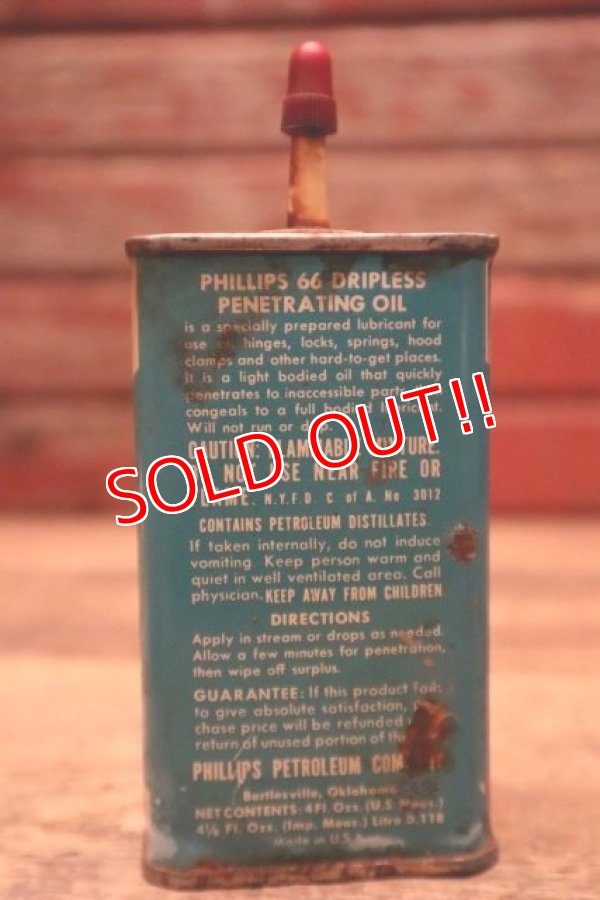 画像3: dp-240508-45 PHILLIPS 66 / DRIPLESS Penetrating Handy Oil Can