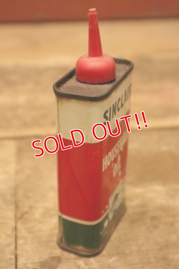 画像5: dp-240508-24 SINCLAIR / HOUSEHOLD OIL Handy Can