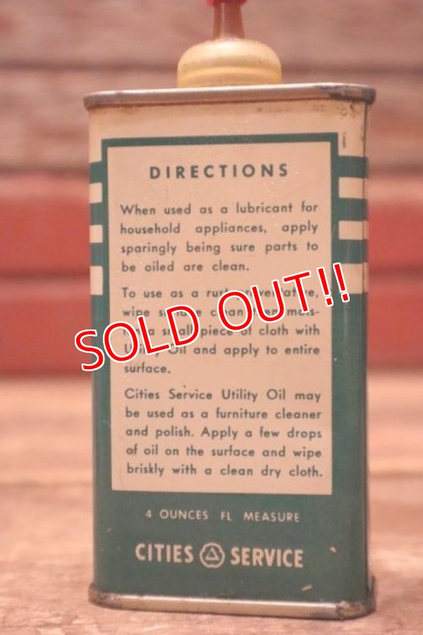 画像3: dp-240508-25 CITIES SERVICE / UTILITY Handy Oil Can