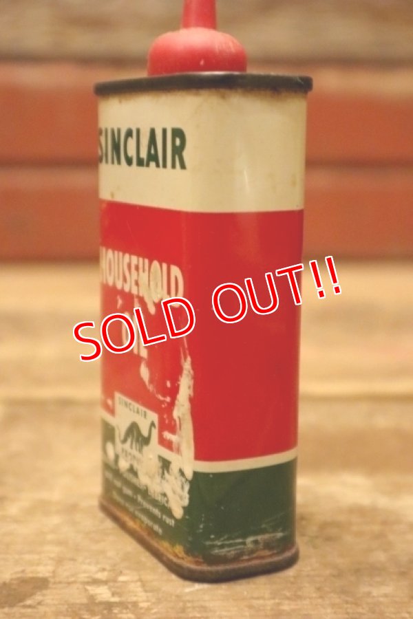 画像4: dp-240508-24 SINCLAIR / HOUSEHOLD OIL Handy Can