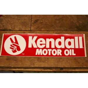 画像: dp-240508-124 ※大量入荷！Kendall MOTOR OIL / 1990's〜Sticker (L)