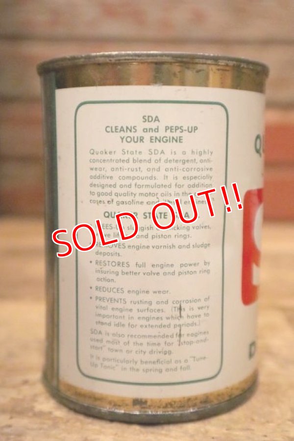 画像3: dp-240508-126 QUAKER STATE SDA MOTOR DETERGENT 15 FL. OZ. CAN