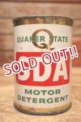 画像: dp-240508-126 QUAKER STATE SDA MOTOR DETERGENT 15 FL. OZ. CAN