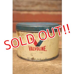 画像: dp-240508-126 VALVOLINE / 1960's GREASE Can