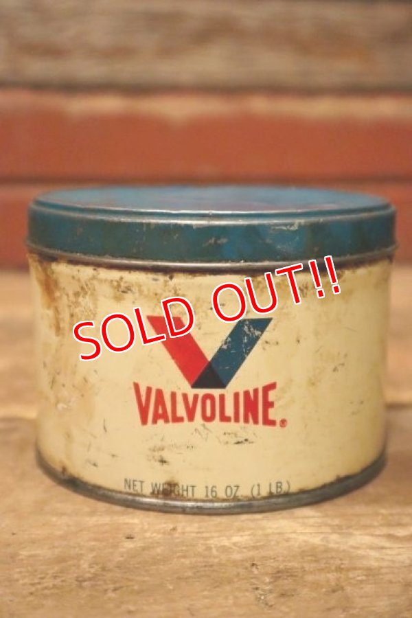 画像1: dp-240508-126 VALVOLINE / 1960's GREASE Can