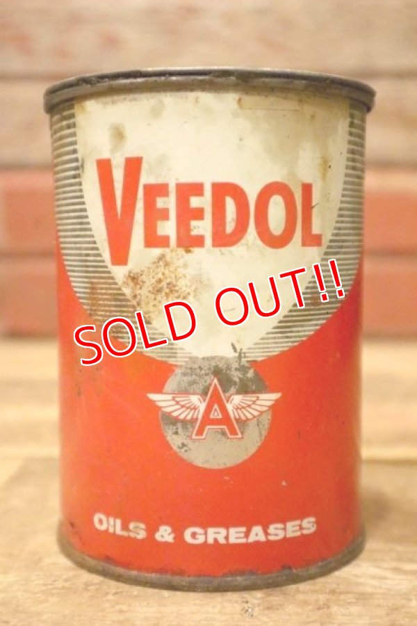 画像1: dp-240508-126 VEEDOL / OILS & GREASES CAN